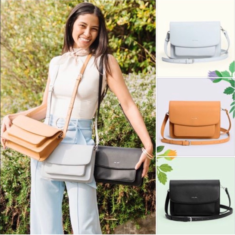 Pixie Mood Vegan Leather Crossbody  Honey
